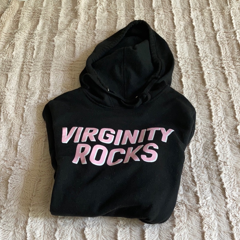 Virginity Rocks hoodie